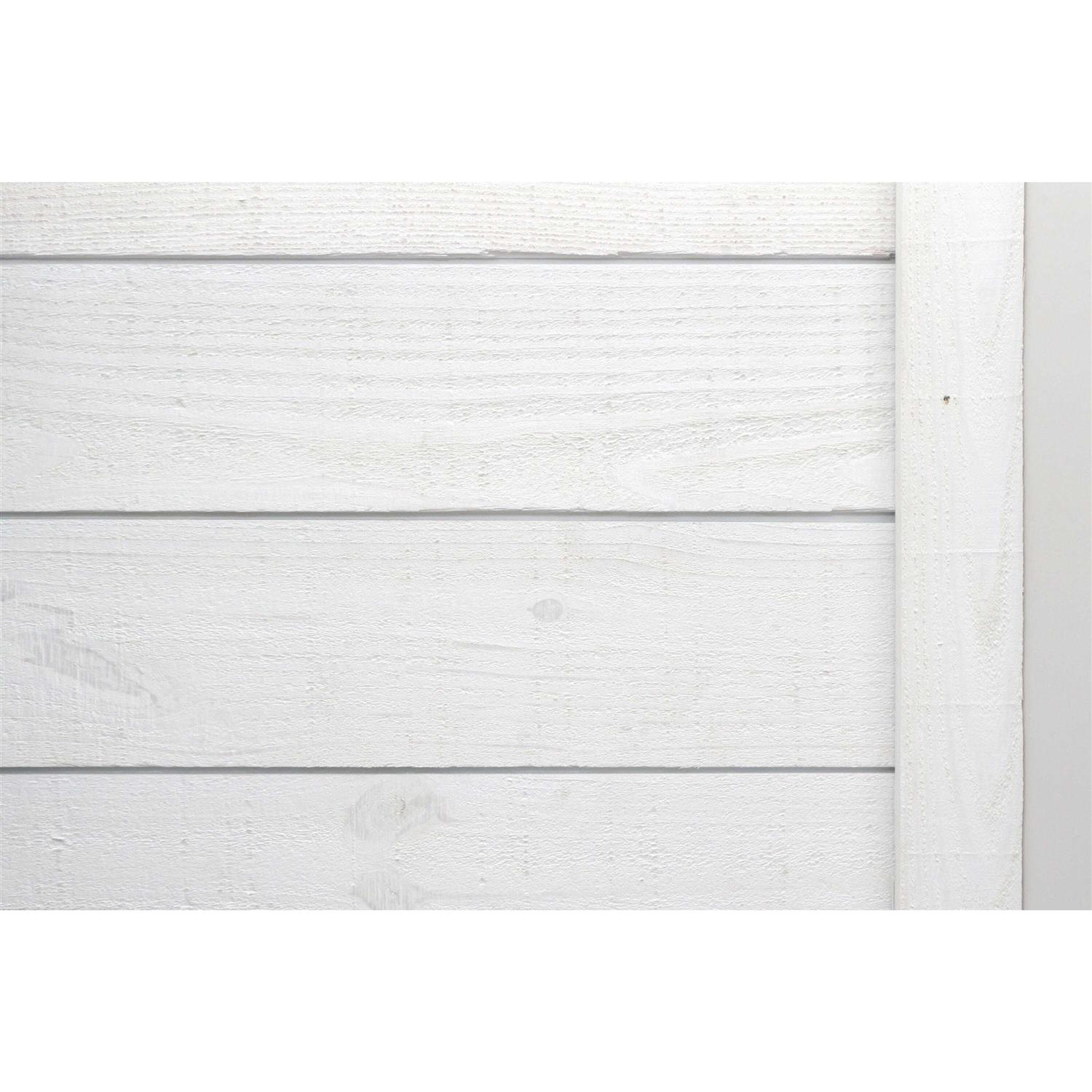 Unbranded 5.5-in x 8-ft Painted White Pine Shiplap Wall Plank 58X6X8-RSW - Image 4