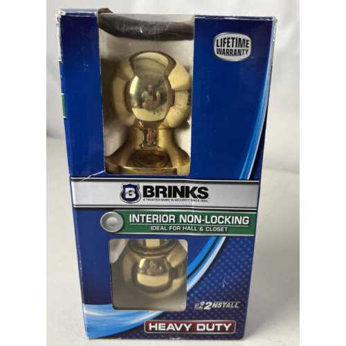 Brinks Passage Hall/Closet Ball Style Doorknob - Image 5