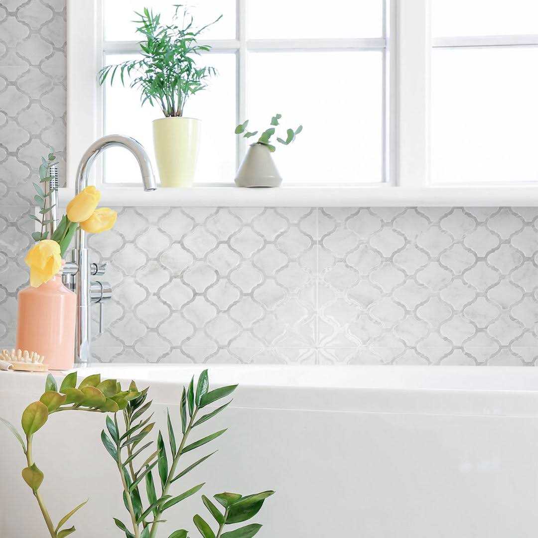 Smart Tiles Original Peel & Stick Backsplash Approx. 11 in. x 22 - Image 5