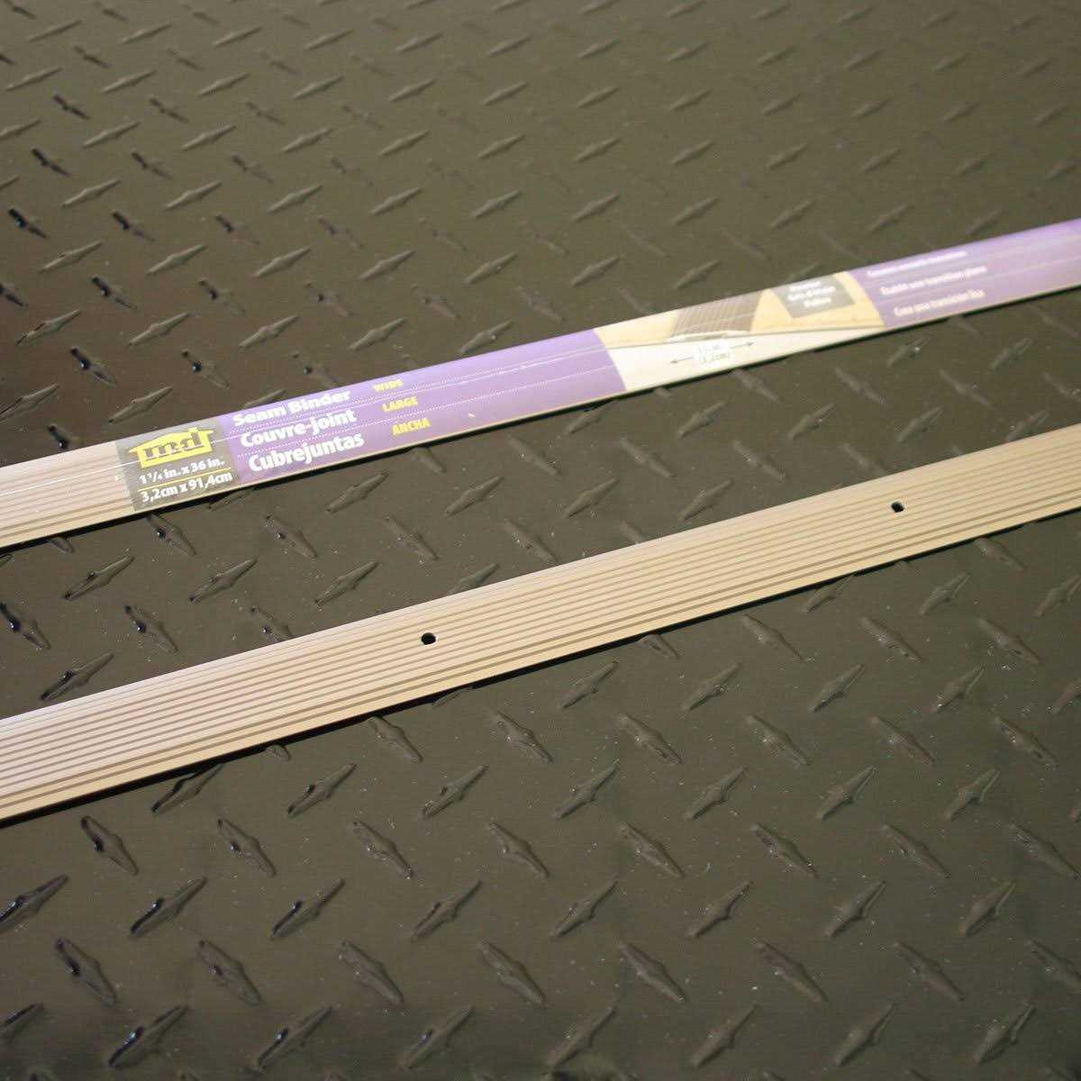 M-D Pewter Aluminum Seam Binder - Image 3