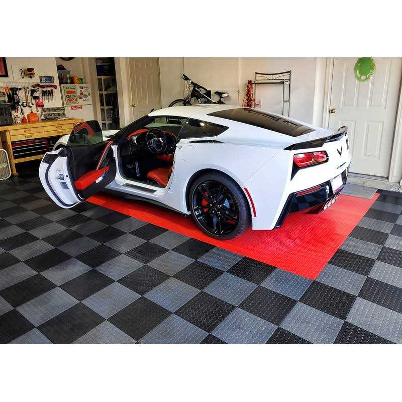 Big Floors GarageDeck Coin Pattern Durable Copolymer Interlocking Modular Non-Slip Garage Flooring Tile - Image 3