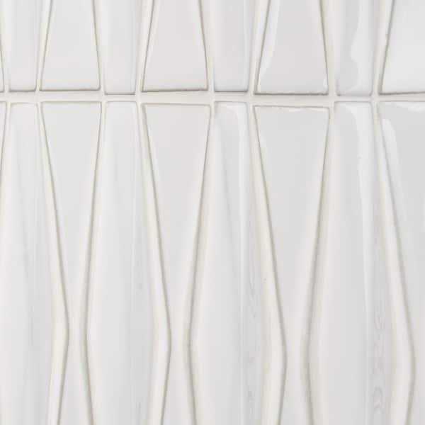 Delphi Harlequin 13 in. x 16 in. Polished Ceramic Mosaic Tile Ivy Hill Tile - Image 5