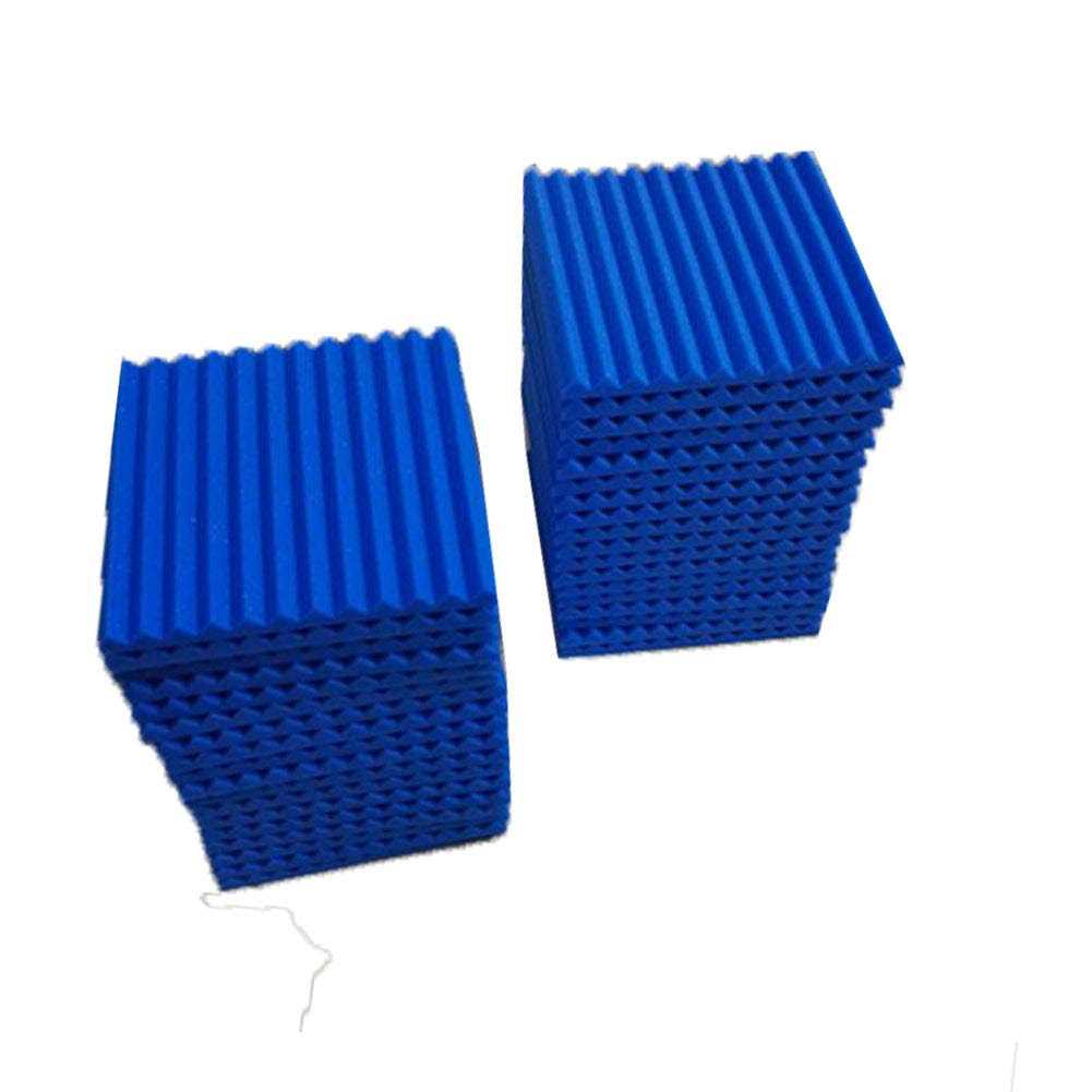 Burdurry 50 Pack Acoustic Panels Soundproof Studio Foam for Walls Sound Absorbing Panels Sound Insulation Panels Wedge for Home Studio Ceiling - Image 3