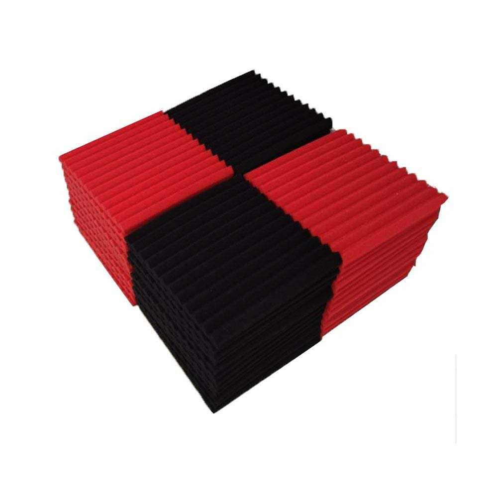 Burdurry 50 Pack Acoustic Panels Soundproof Studio Foam for Walls Sound Absorbing Panels Sound Insulation Panels Wedge for Home Studio Ceiling - Image 3