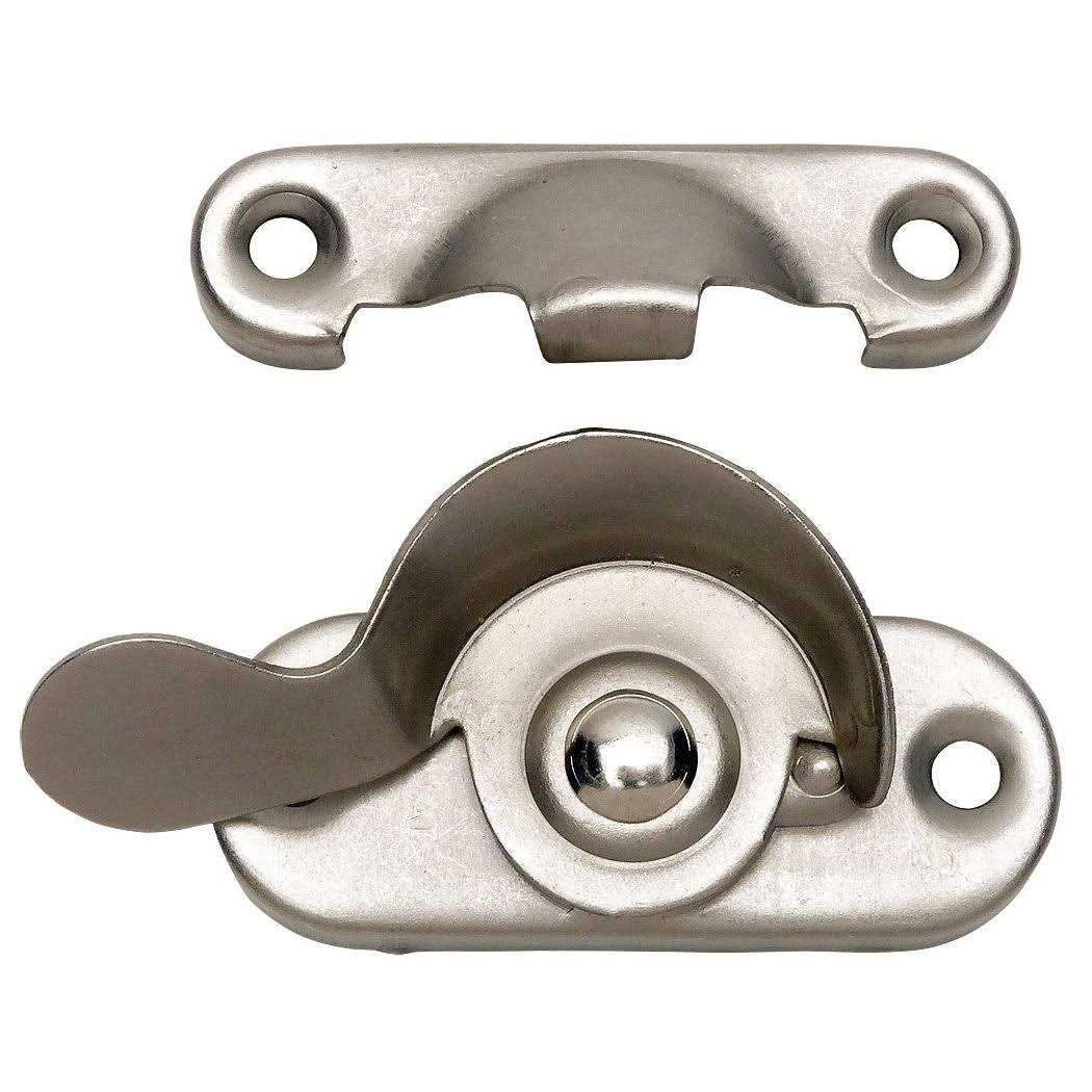 Designers Impressions 53713 Satin Nickel Window Sash Lock