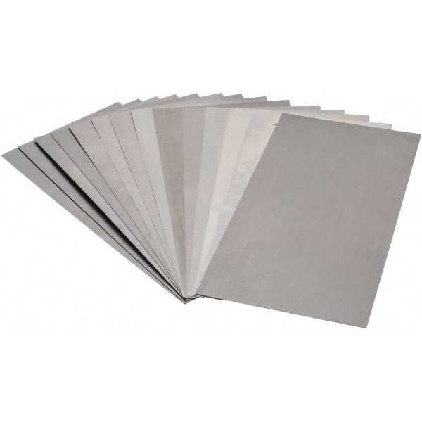 Precision Brand Shim Stock Assortment,Steel,15 pcs 16685 - Image 2