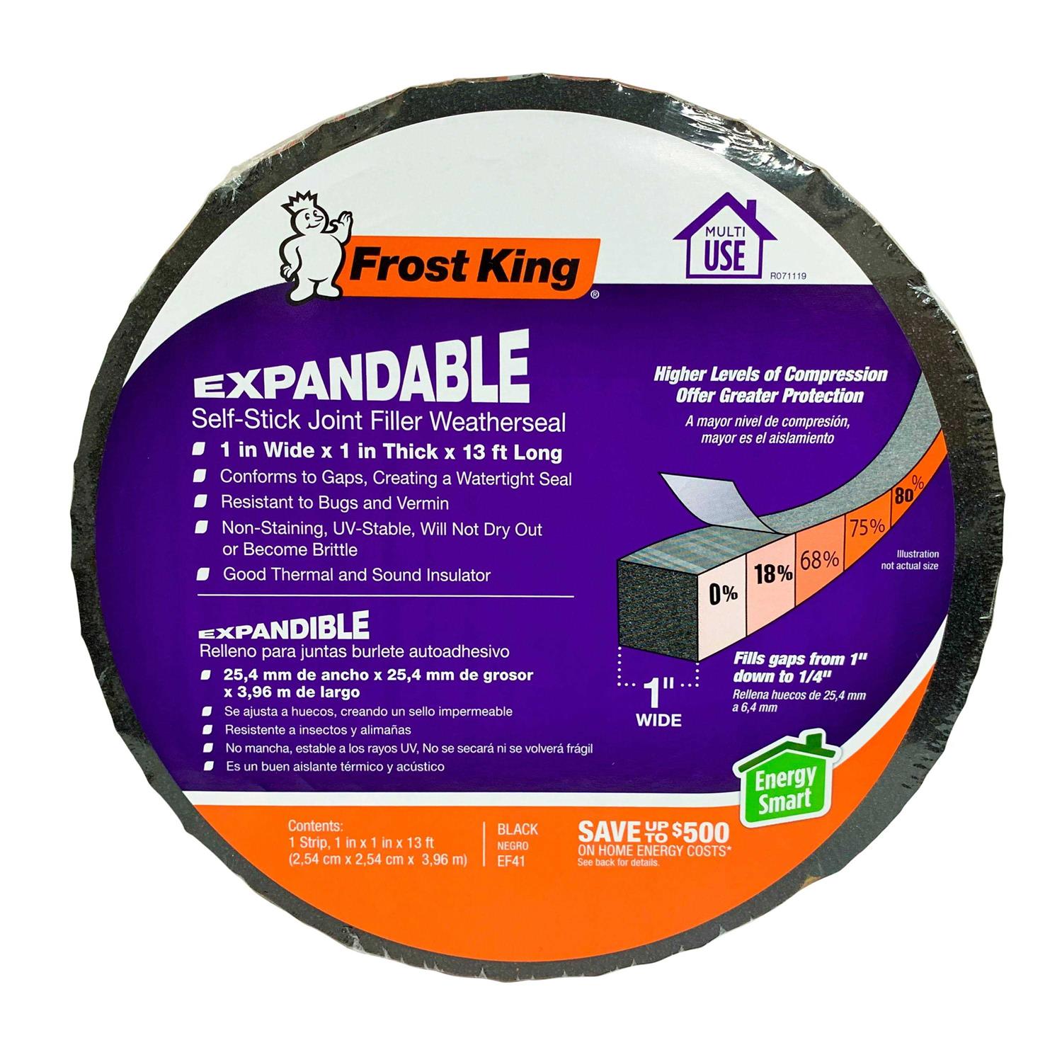 Frost King 1 in. x 13 ft. Expanding Foam Tape Weathership EF41 - Image 3
