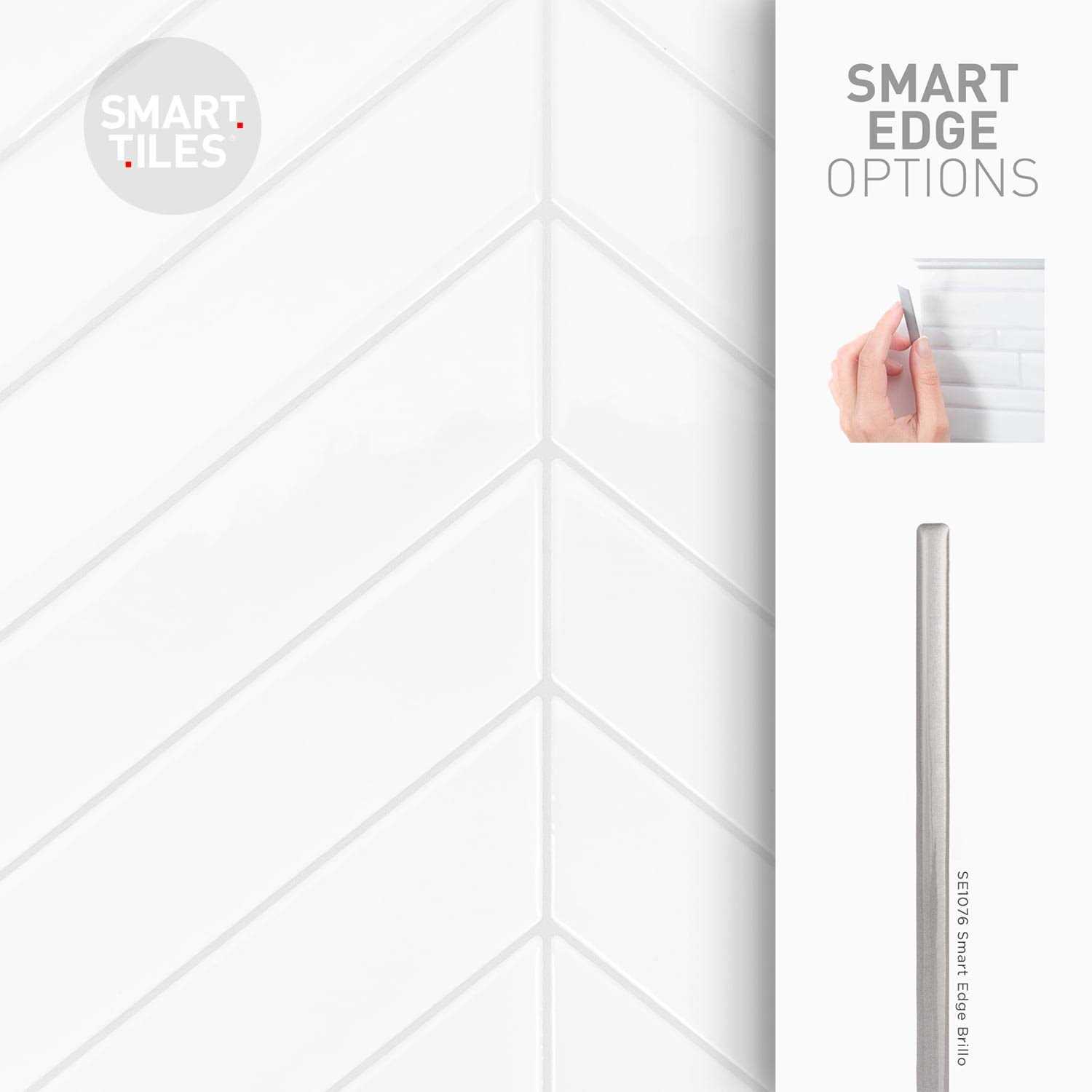 Smart Tiles Peel and Stick Backsplash x-Large 5 Sheets of 22.56 x 11.58 - Image 5