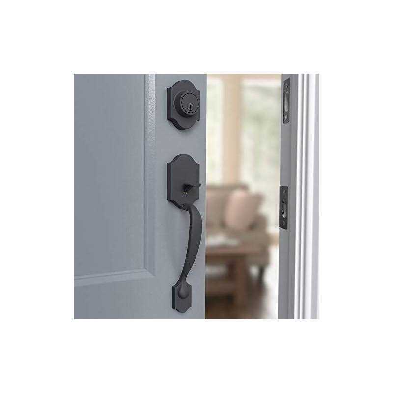 Amazon Basics Handleset with Shelby Lever Single Cylinder - Image 3