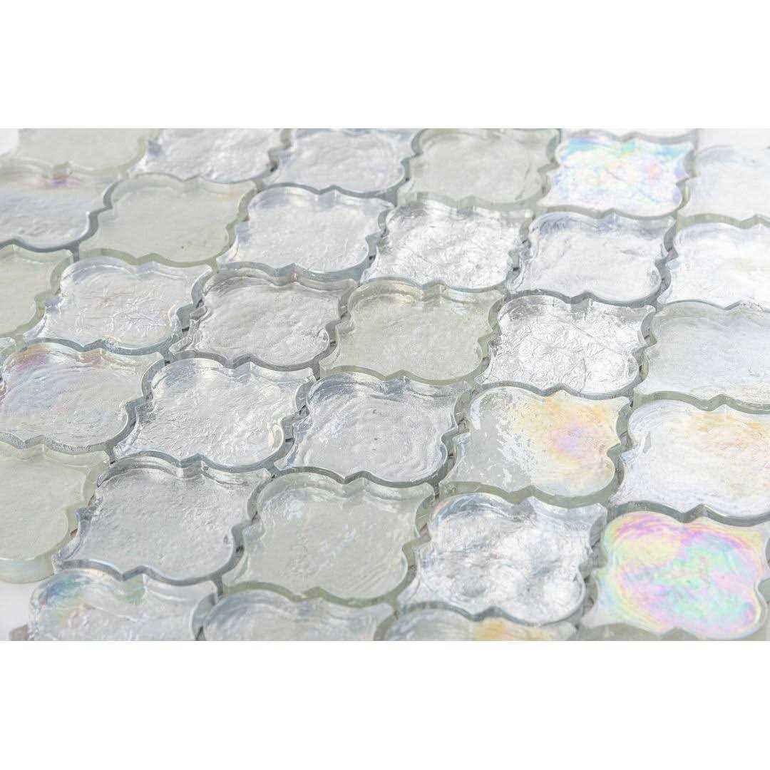 Grandio 2 Arabesque Mosaic Glass Wall Tile Andova - Image 2