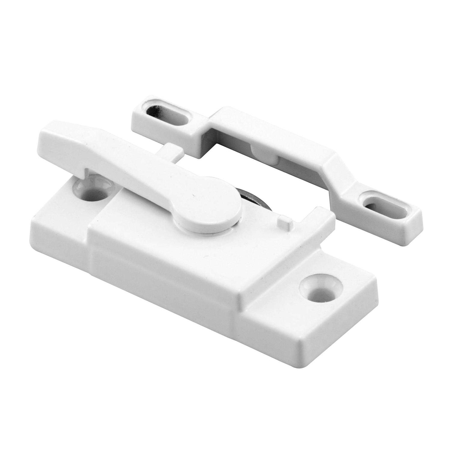 Prime Line Vinyl Window Sash Lock White