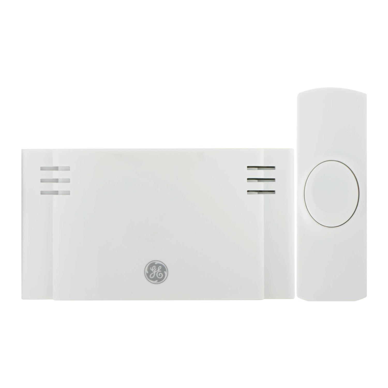 GE Wireless Doorbell Kit 2 Chime Melodies 1 Receiver - Image 4