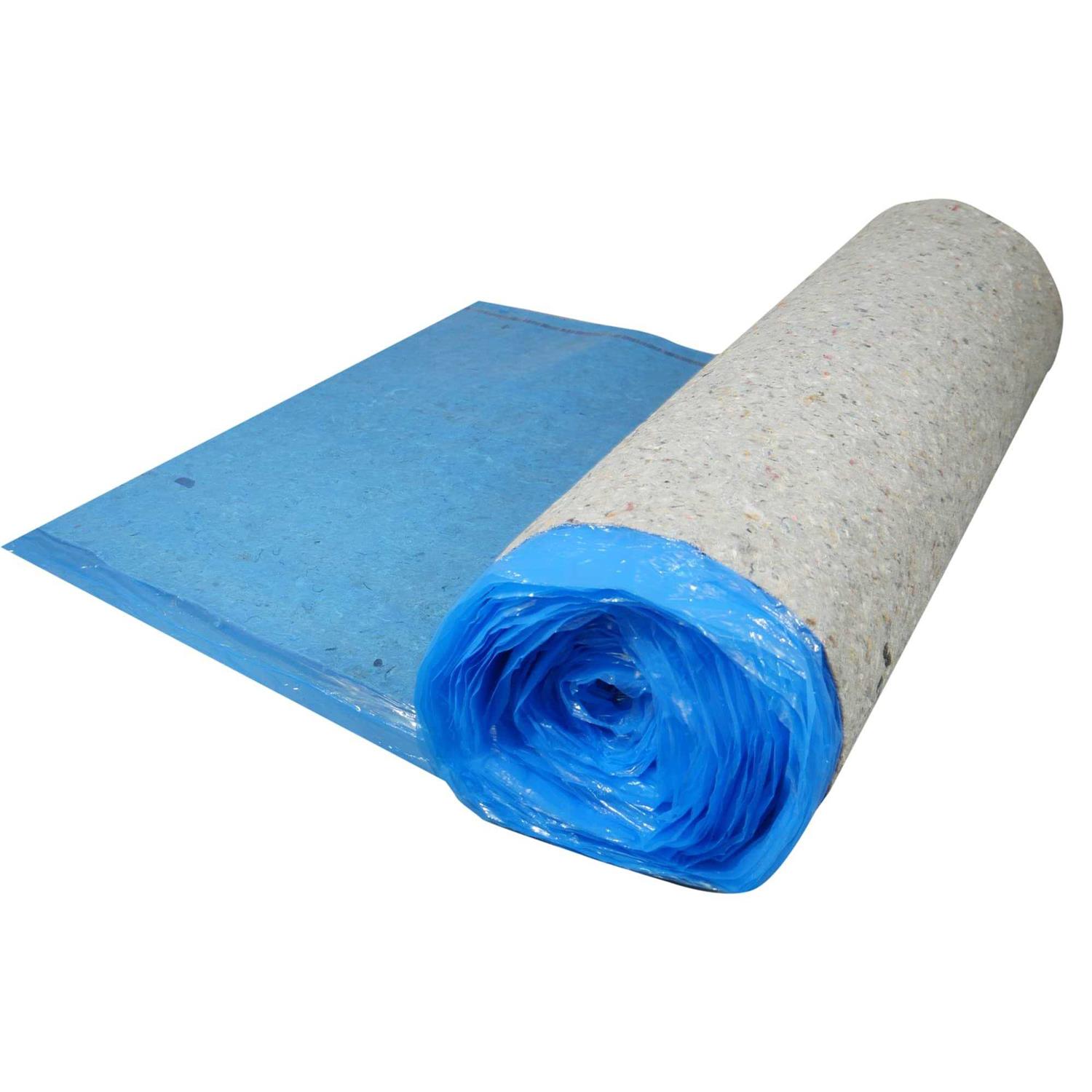 QuietWalk 200 sq. ft. 3 ft. x 66.6 ft. x 3 mm Sound and Moisture Barrier Underlayment for Laminate and Engineered Floors - Image 2