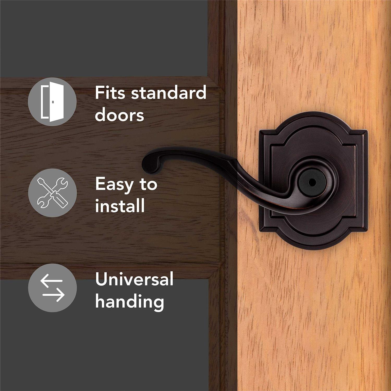 Baldwin Madrina Privacy Lever 93530-004 - Image 3