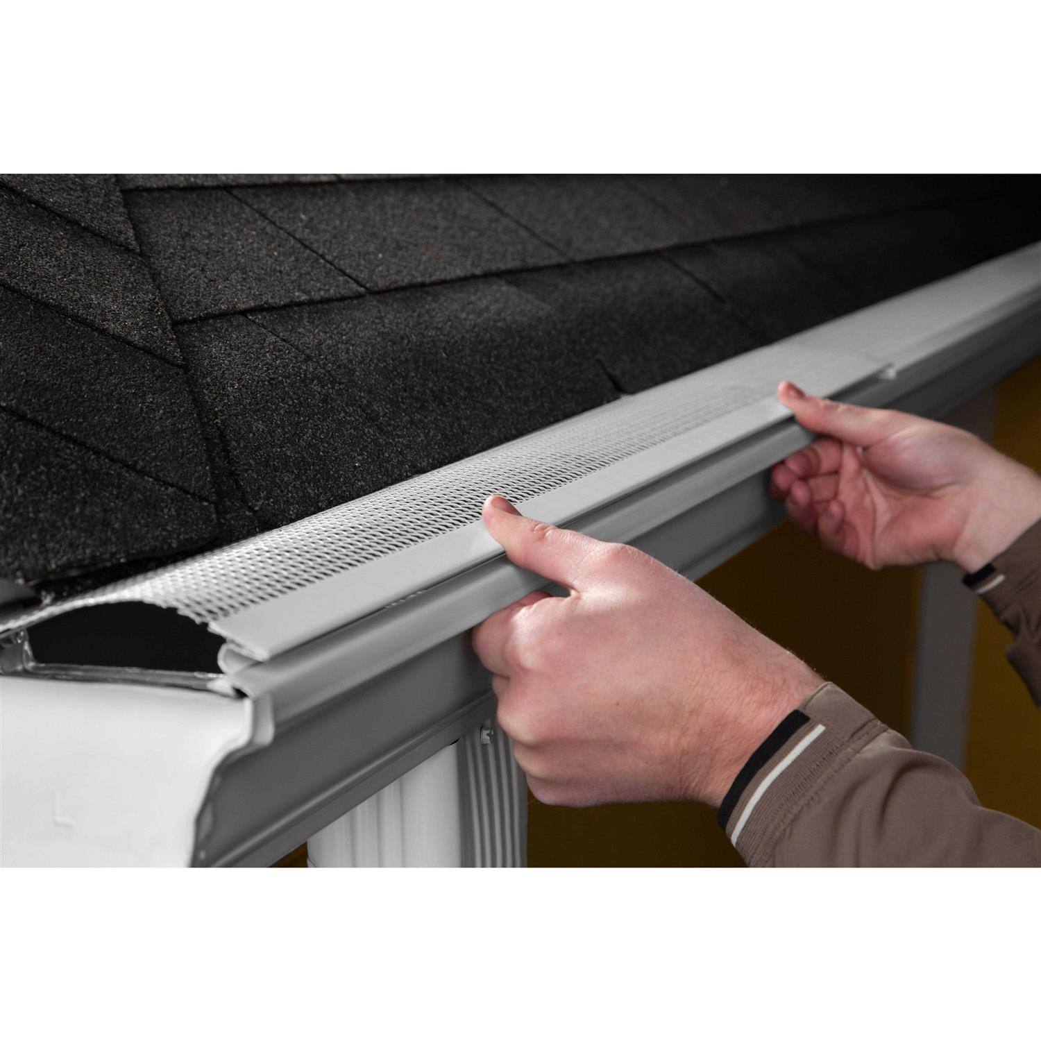 Spectra 5 in x 3 ft Armour Gutter Screen 5ct Box - Image 5