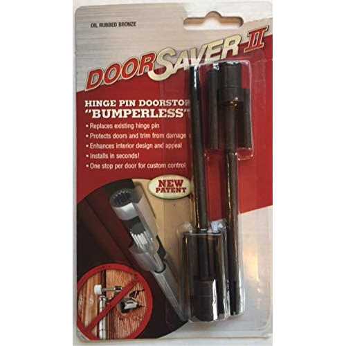 DoorSaver door saver ii hinge pin door stop 2-pack
