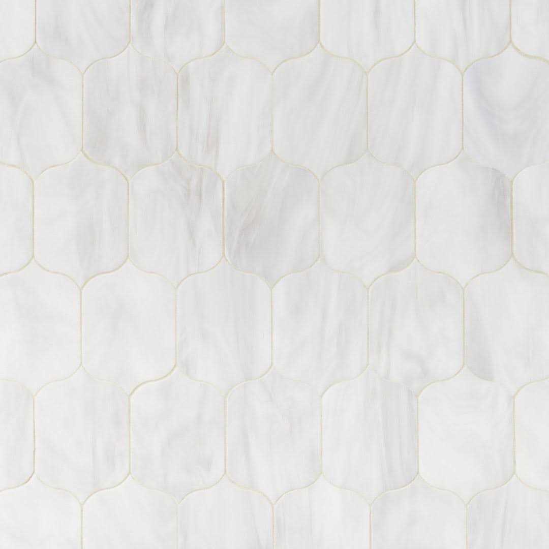 Rococo Lantern 10.68 in. x 14.18 in. Polished Glass Mosaic Wall Tile Ivy Hill Tile - Image 4