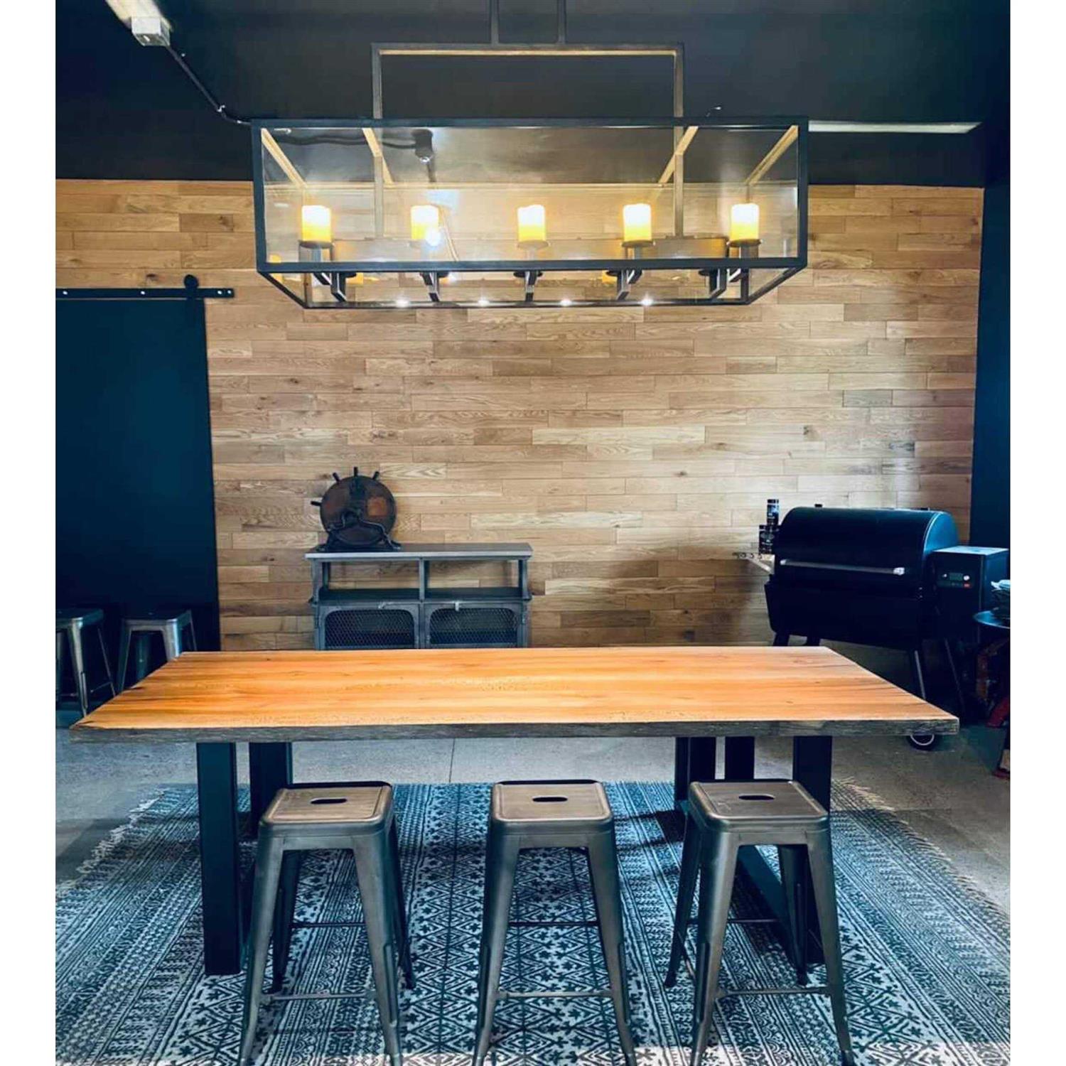 Timberchic Oak Wooden Wall Planks Peel and Stick Application - Image 3