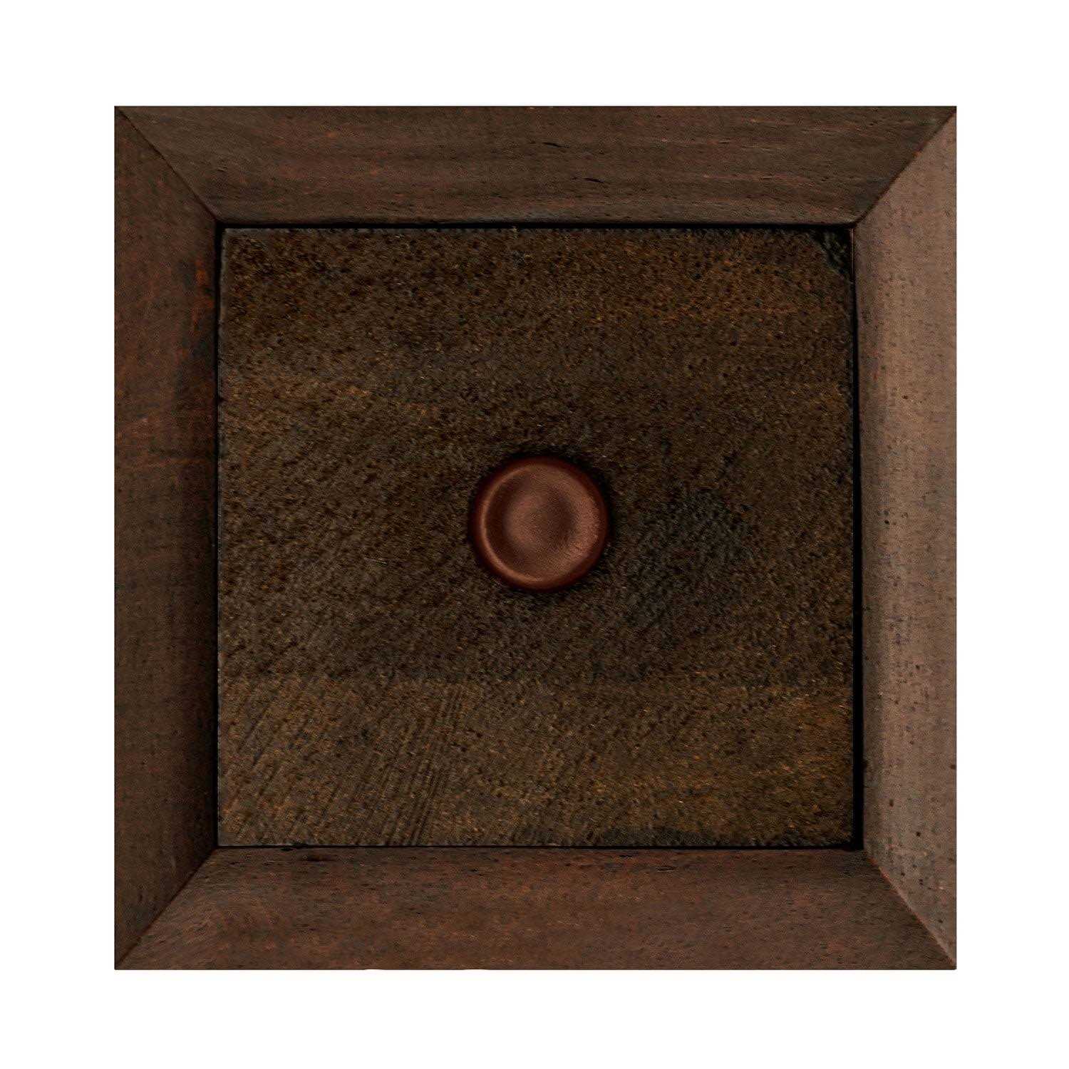 Architectural Products by Outwater L.L.C. H x Square Unfinished Solid Hardwood Square Bun Foot - Image 4