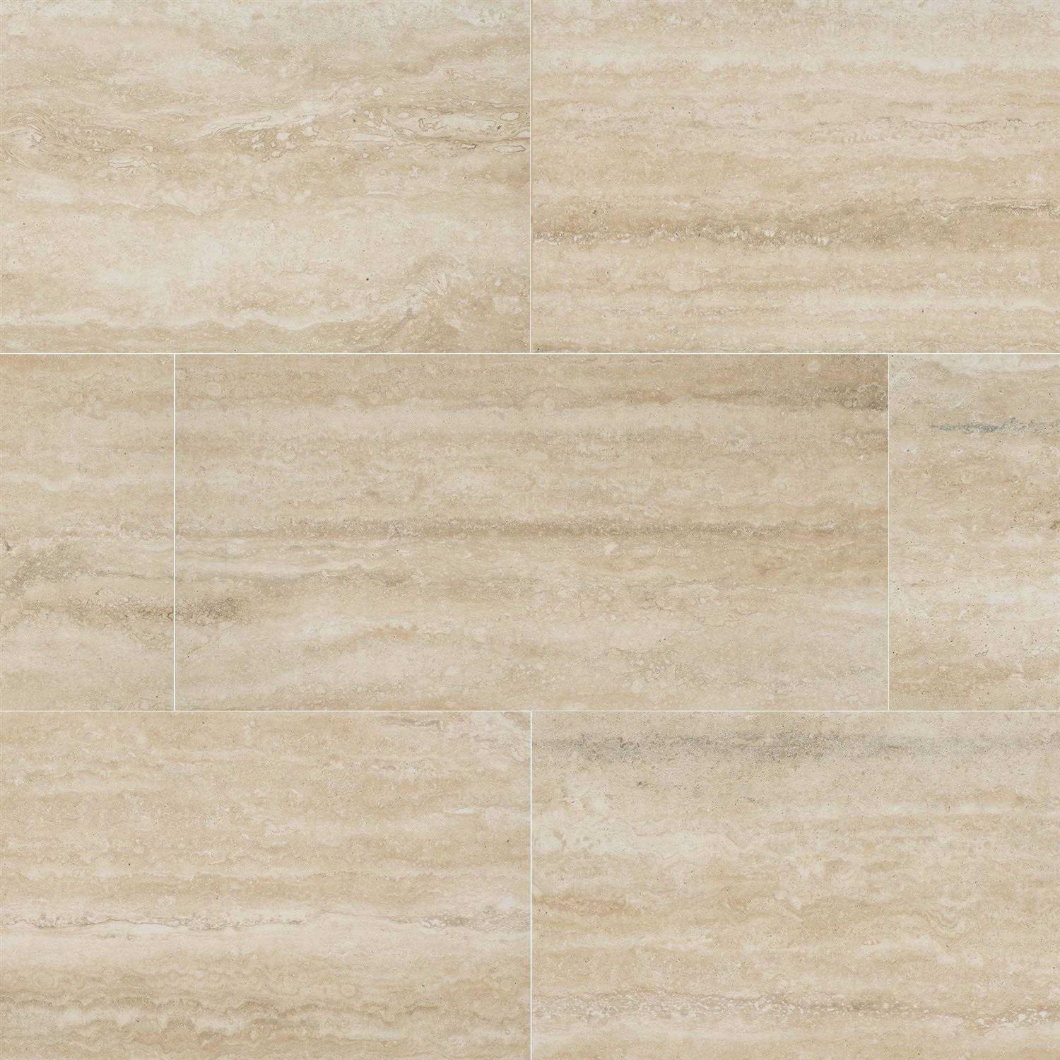 MSI Trevi Sand 12 in. x 24 in. Matte Porcelain Floor and Wall Tile