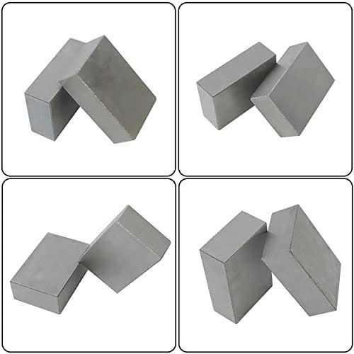 WFLNHB New 1 x 2 x 3 inch Blocks No Holes Matched Pair Hardened Steel Plain 123 Set Precision Machinist Milling - Image 5