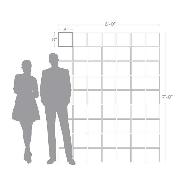 Artmore Tile Shards Terrazzo Bianco 8-in x 8-in Matte Porcelain Encaustic Thinset Mortar Tile - Image 3