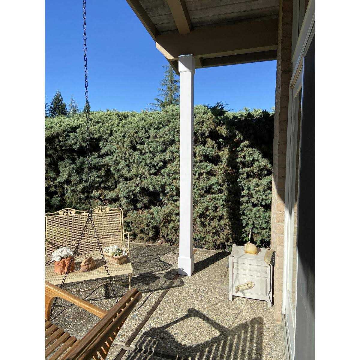 Ekena Millwork 6W x Premium Square Non-Tapered Smooth PVC Endura-Craft Column Wrap Kit - Image 5