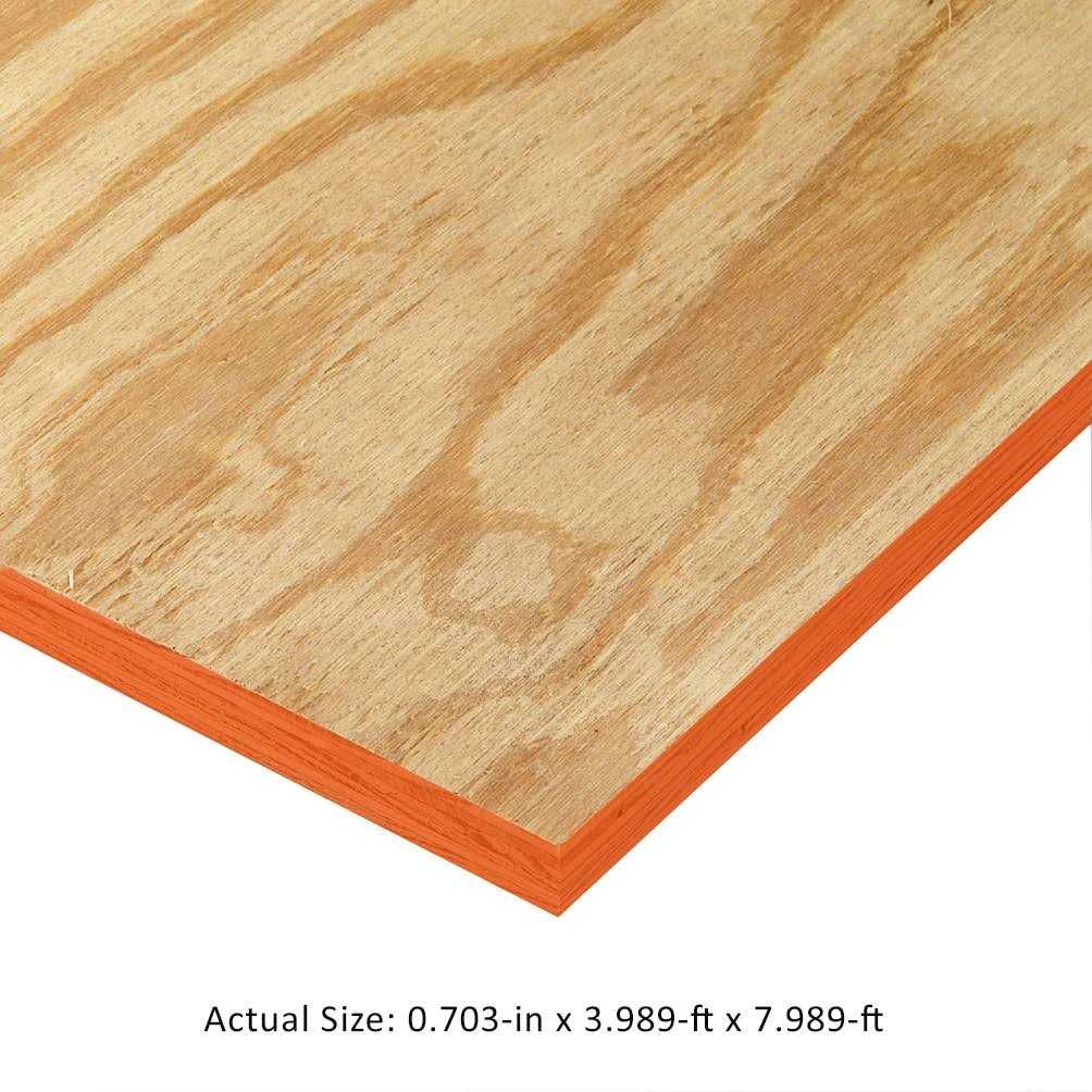 Plytanium 23/32-in x 4-ft x 8-ft Pine Sanded Plywood