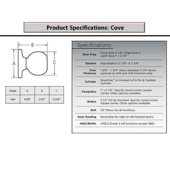 Kwikset 488CV Cove Dummy Knob - Image 5