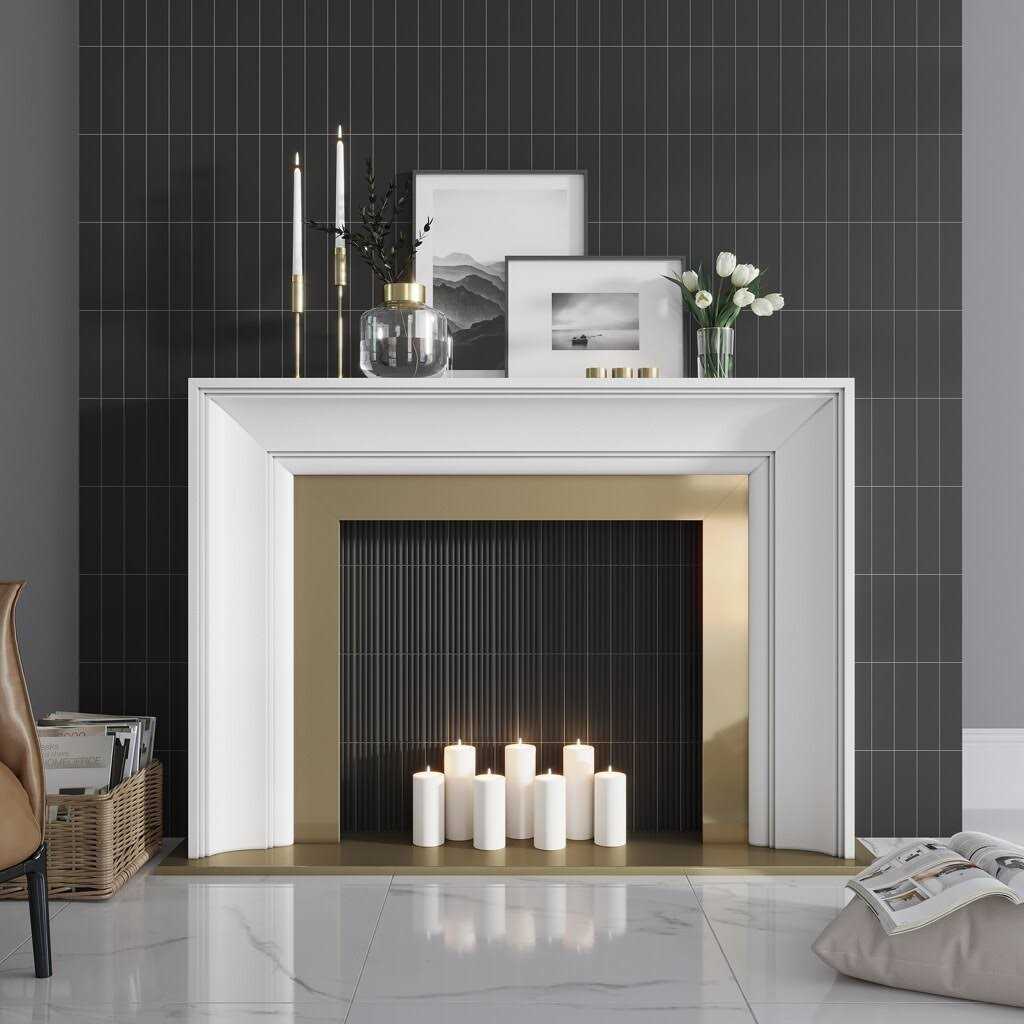 Apollo Tile Arte 1.97 in. x 7.87 in. Matte Ceramic Subway Deco Wall and Floor Tile - Image 3