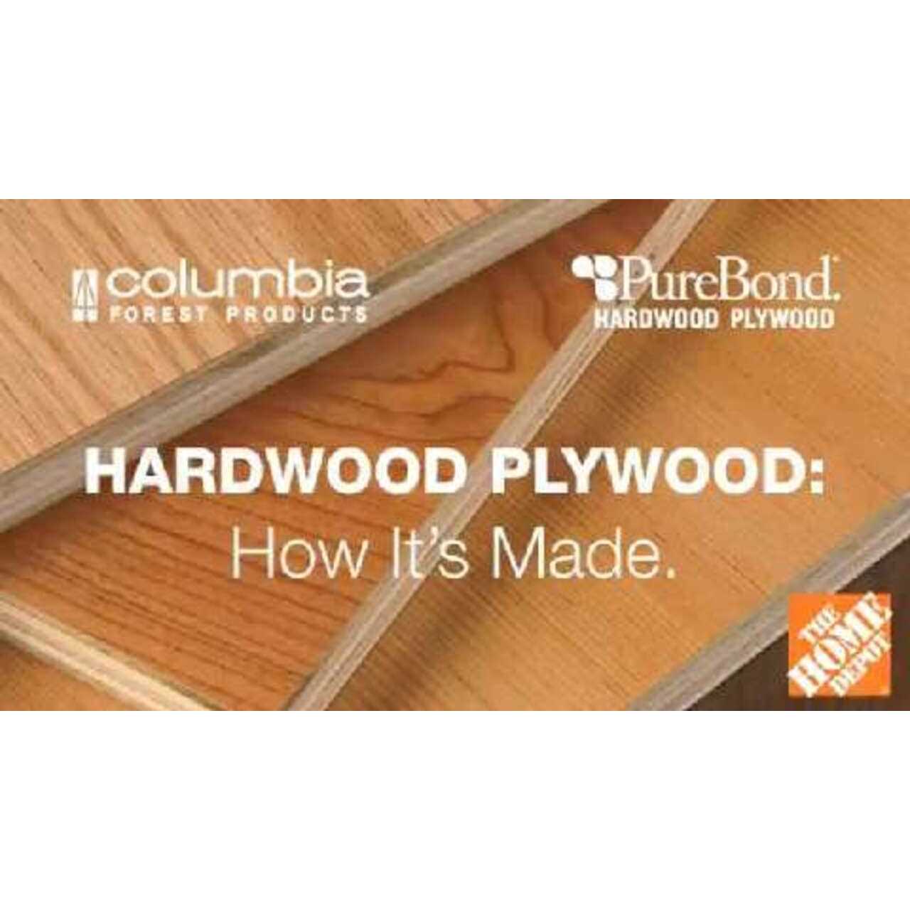 Columbia Forest Products 2 ft. x 8 ft. PureBond Alder Plywood Project Panel - Image 3