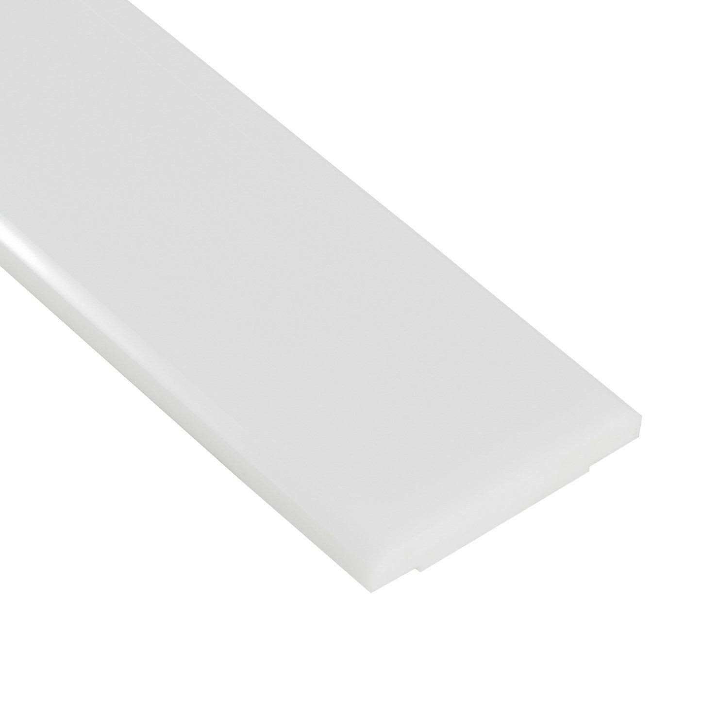 Maravilla Pure White 36 inch Glass Threshold - Image 4