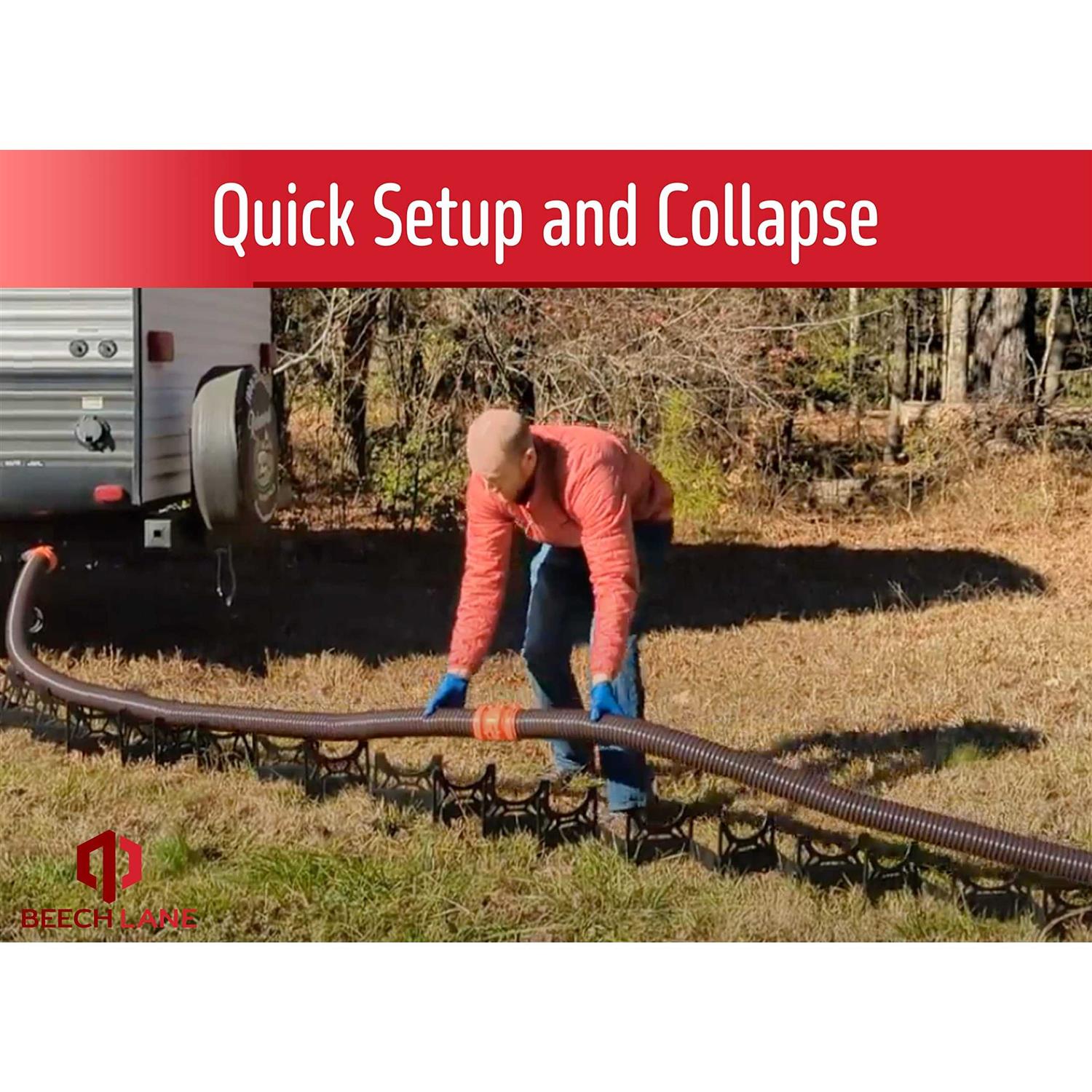 Beech Lane 20 Foot RV Sewer Hose Support - Image 2