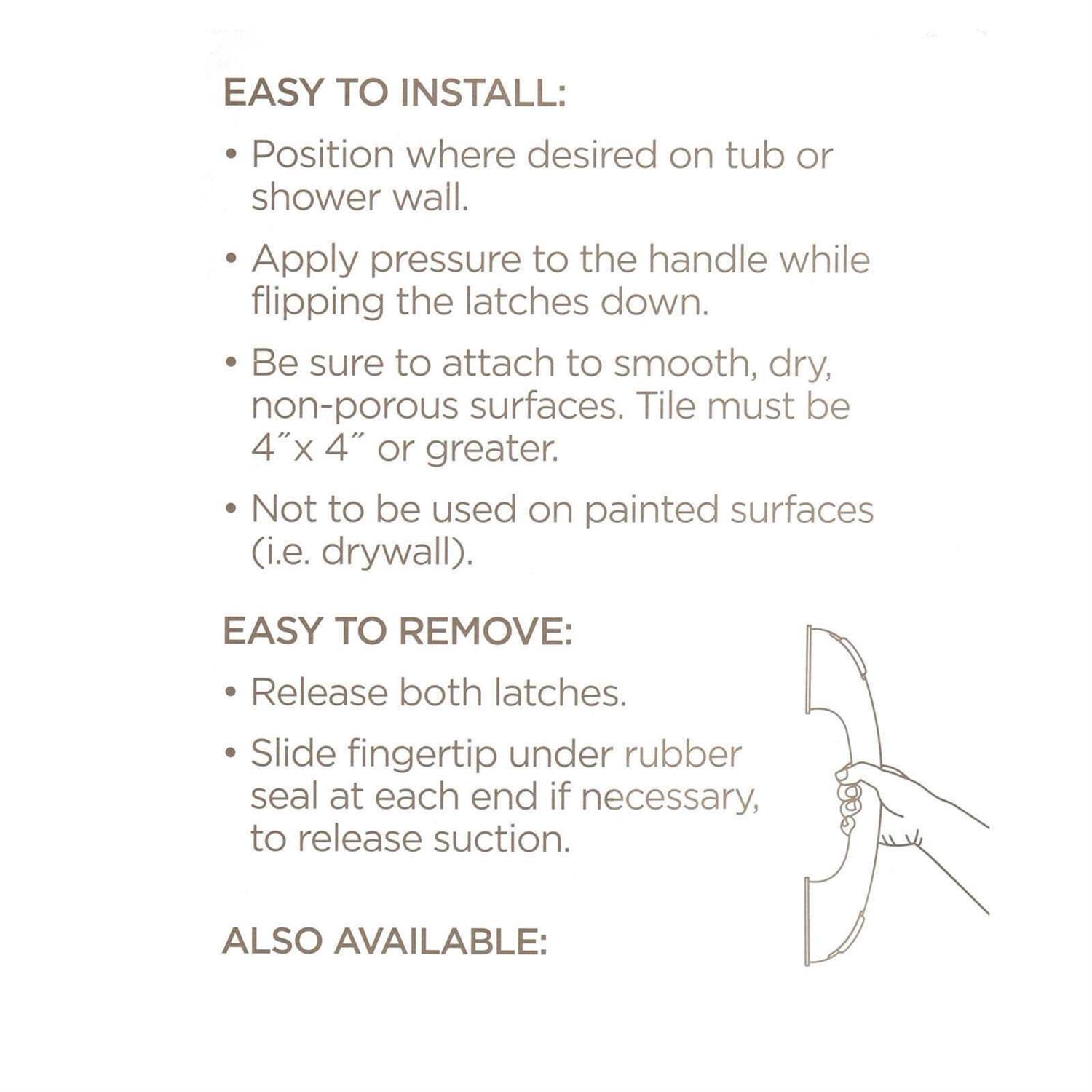 Equate 16.5 Grab Bar - Image 2