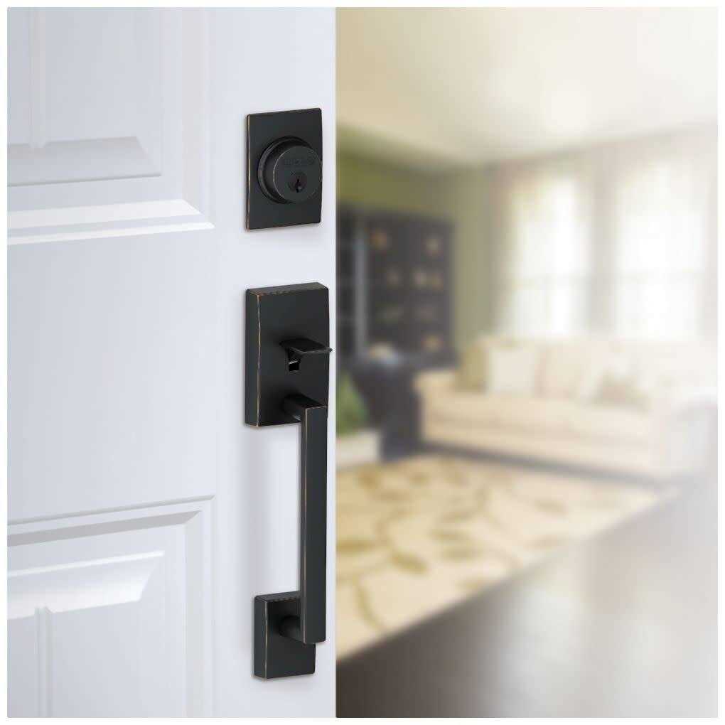 Schlage F58-CEN Century Single Cylinder Exterior Entrance Handleset - Image 2