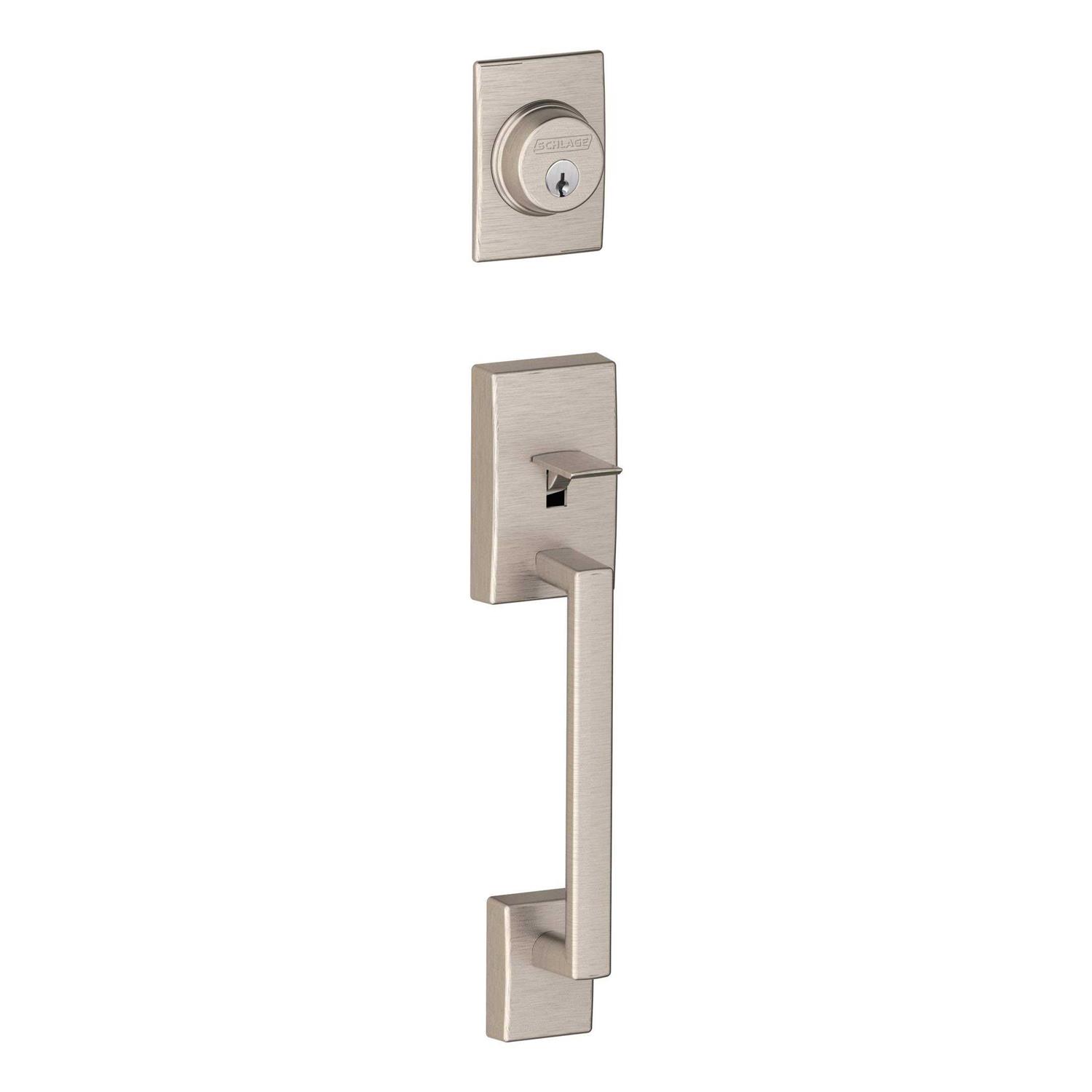 Schlage F58-CEN Century Single Cylinder Exterior Entrance Handleset