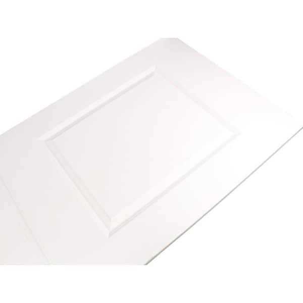CALHOME 30 in. x 80 in. White Primed MDF Raised 2 Panel Shaker Interior Door Slab - Image 4