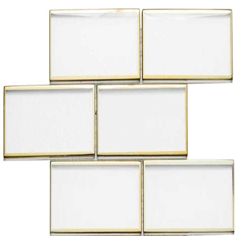 Athena 12 x 12 Glass Brick Joint Mosaic Wall Tile The Tile Life - Image 5