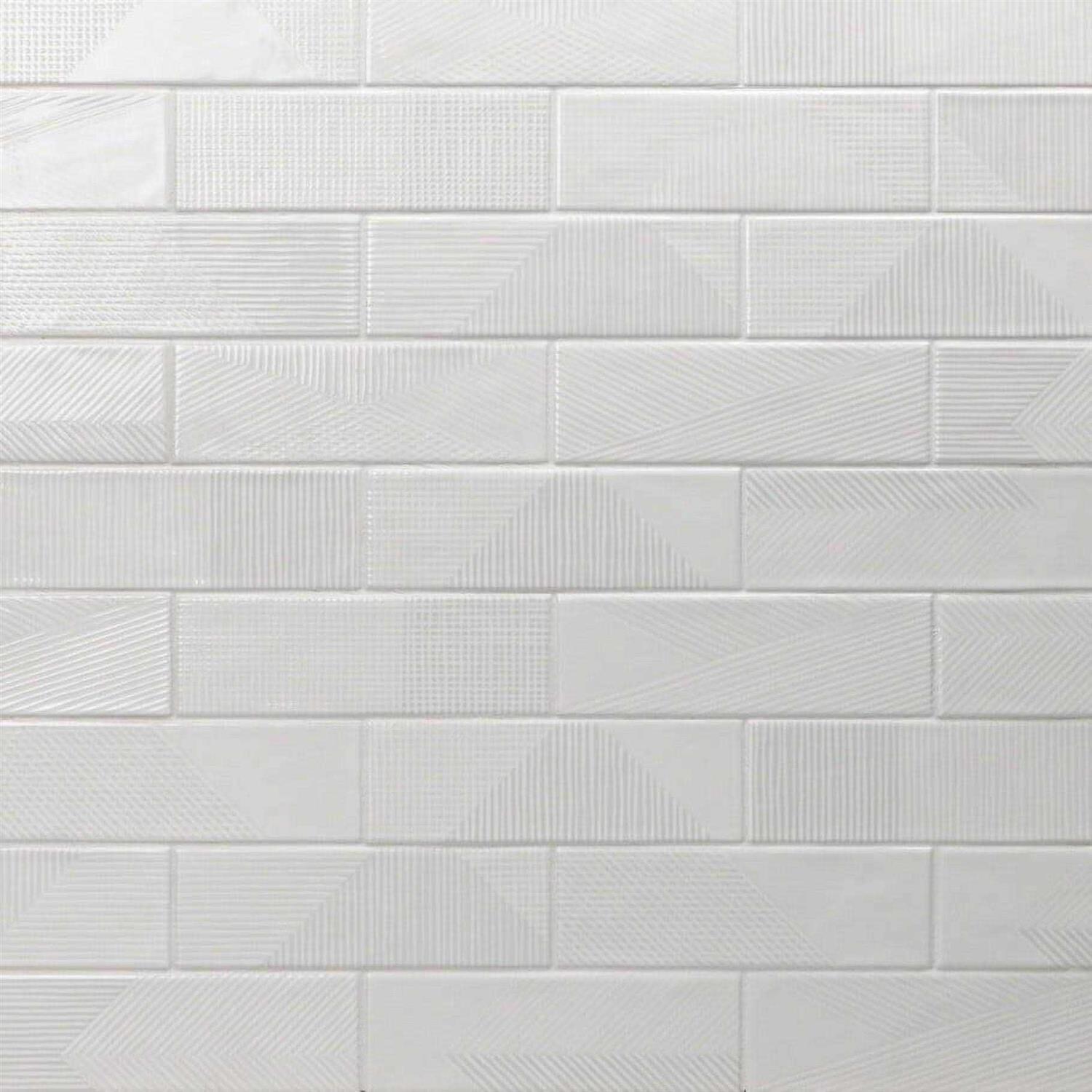 Bond Tile Archer 2 in. x 8 in. Polished Ceramic Subway Wall Tile - Image 5