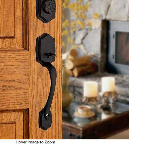 Kwikset Venetian Bronze Belleview Single Cylinder Handleset - Image 2