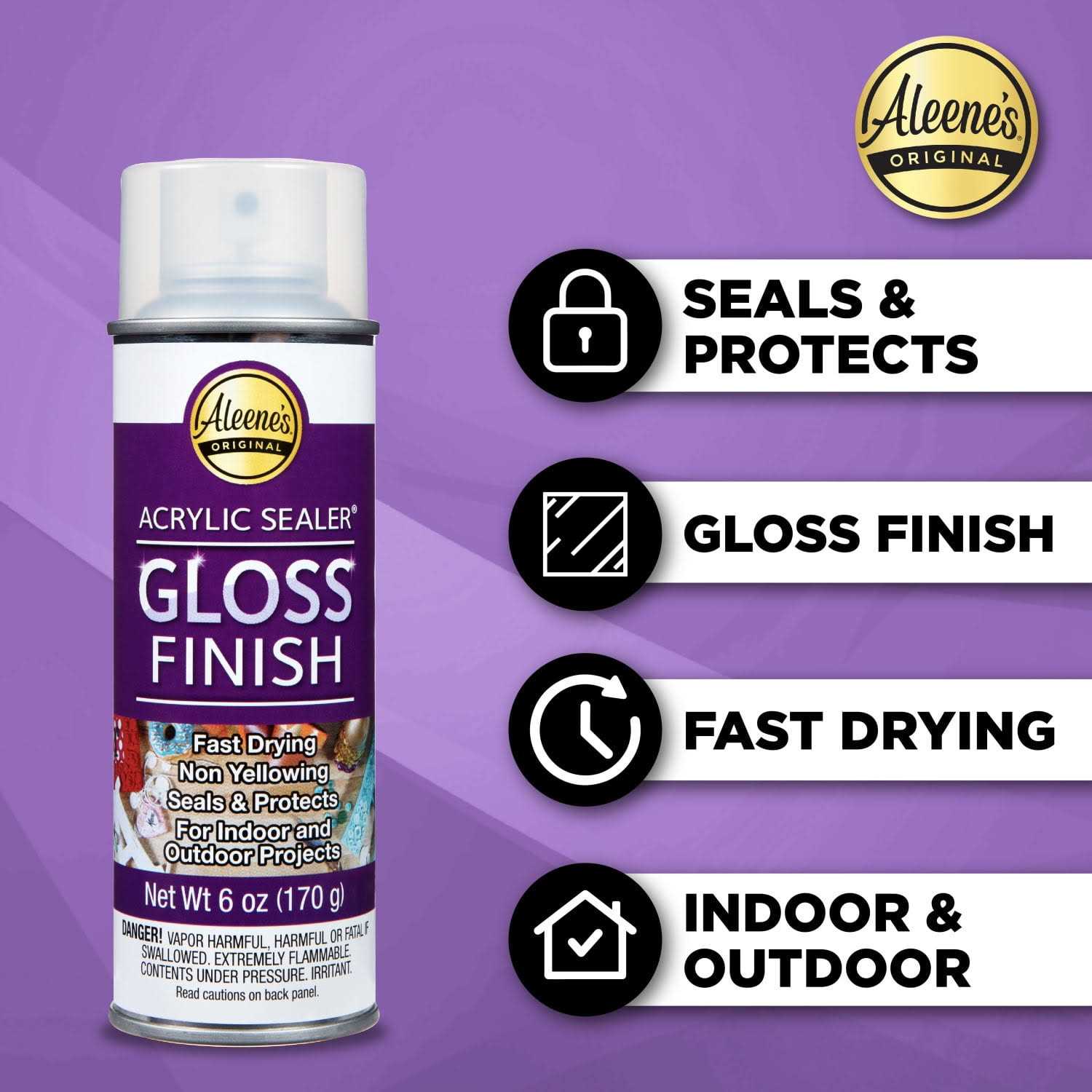 Aleene's Acrylic Sealer Gloss Spray - Image 3