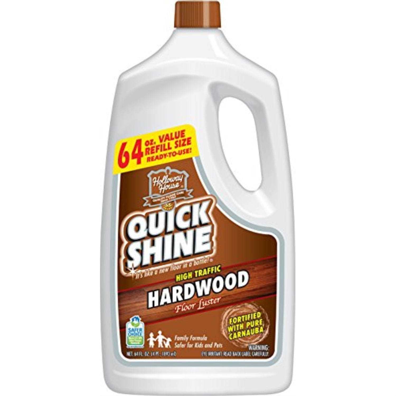 Quick Shine High Traffic Hardwood Floor Luster and Polish