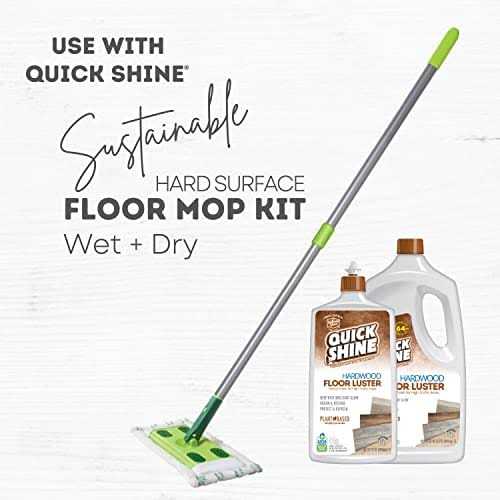 Quick Shine High Traffic Hardwood Floor Luster and Polish - Image 2