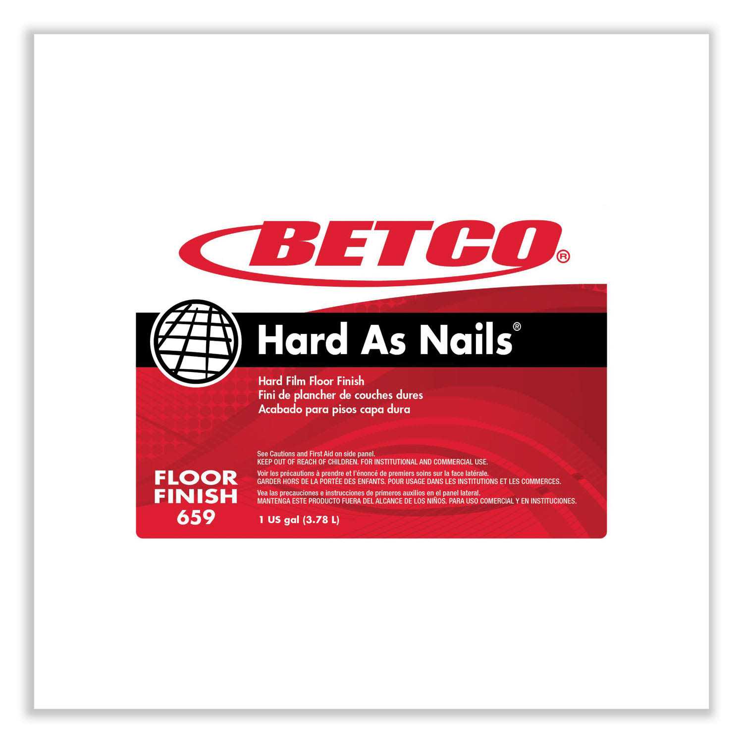 Betco Hard As Nails Floor Finish 6590500 - Image 5