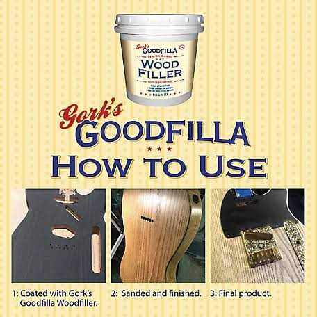 Water-Based Wood & Grain Filler 1 Goodfilla - Image 4