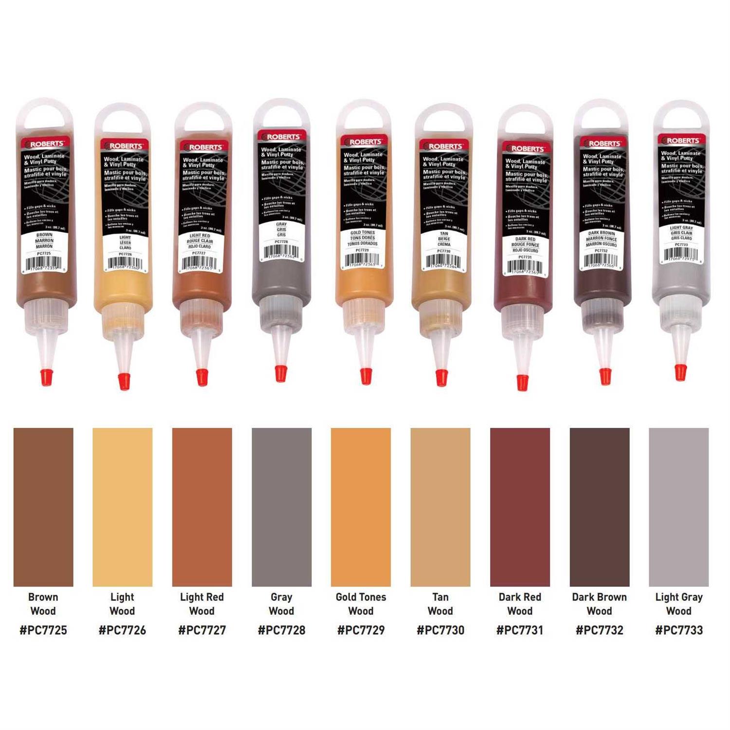 Roberts 3 oz. Tan Wood, Laminate and Vinyl Putty - Image 4