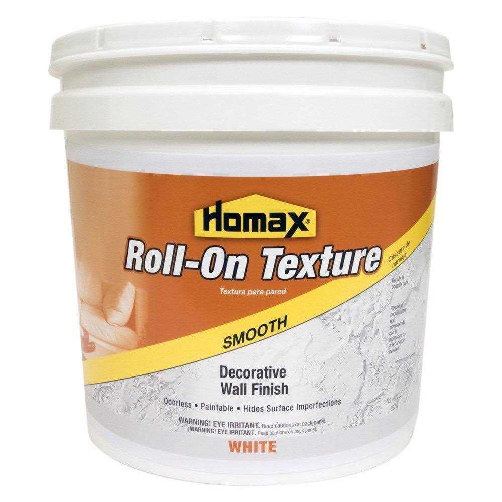 Homax 2 gal. White Smooth Roll-On Texture Decorative Wall Finish