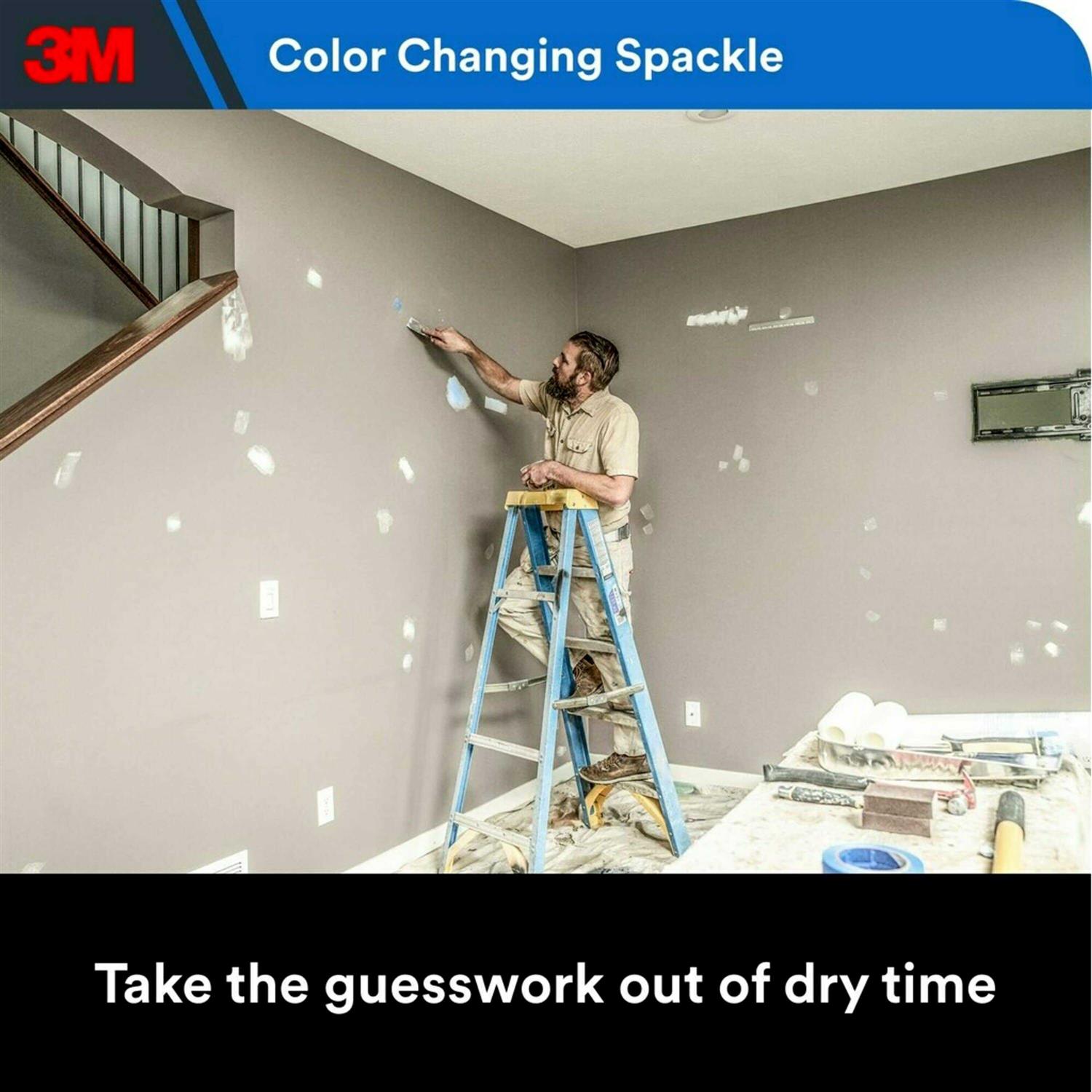3M High Strength Hole Repair Kit Color Changing Spackling Compound - Image 3
