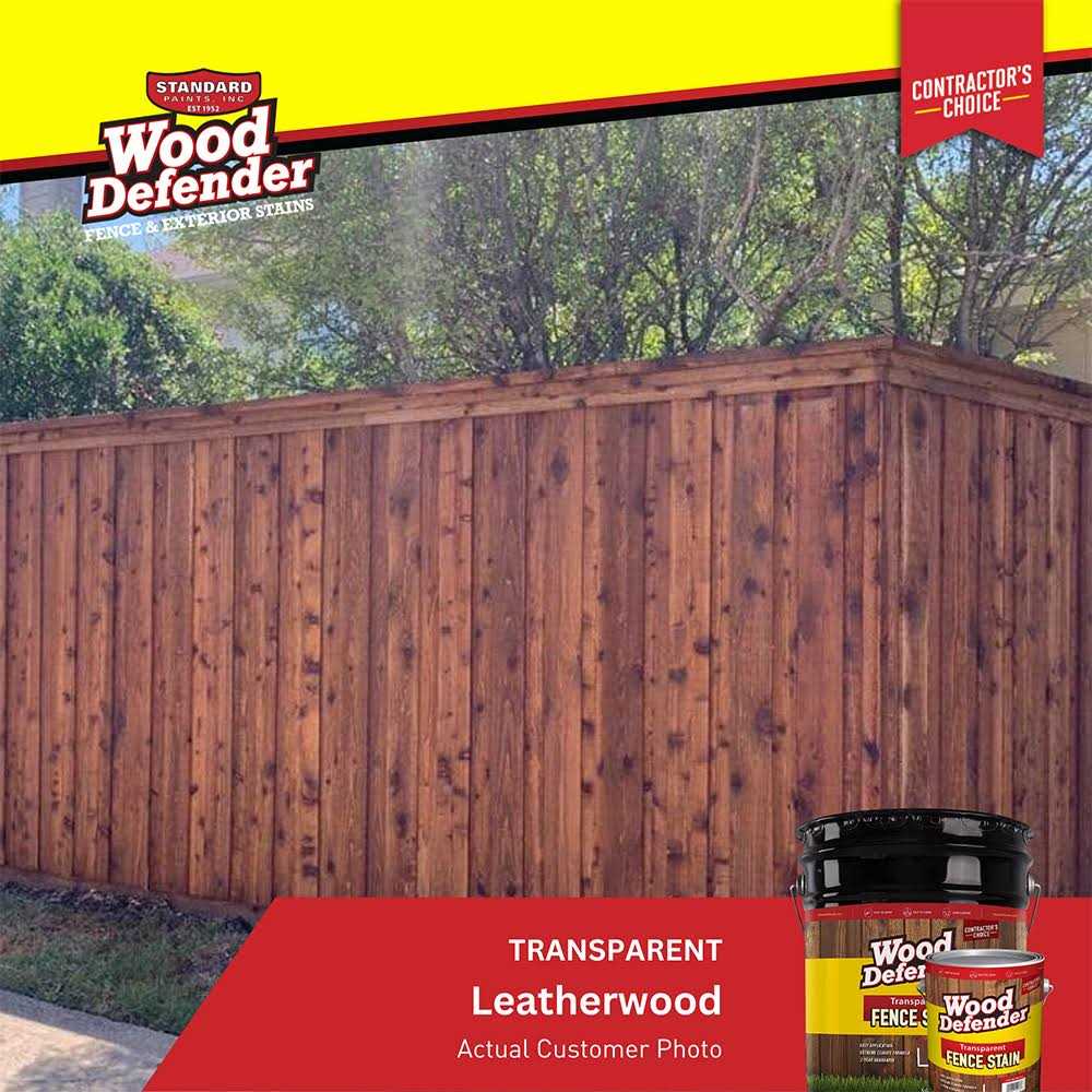Wood Defender Transparent Fence Stain - Image 3