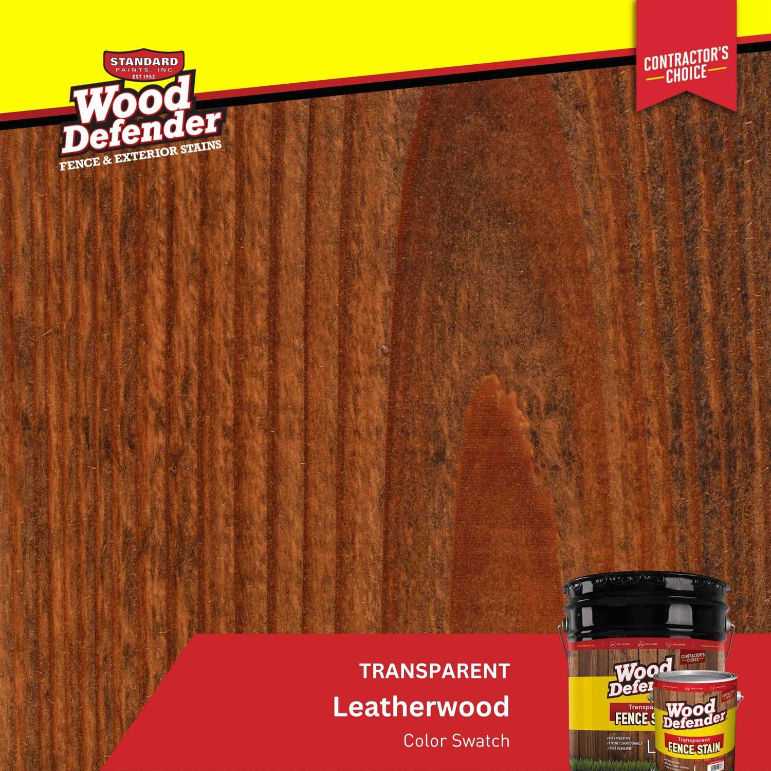 Wood Defender Transparent Fence Stain - Image 5
